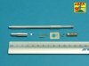 Aber 35L-220 Armament for Soviet Heavy Tank OBJECT 279 1x130mm, 2x14,5mm (1:35)
