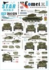 Star Decals 35-C1374 A34 Comet British WW2 markings 1/35