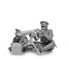 ICM 35713 WWI British Vickers MG Crew (Vickers MG & 2 figures) 1/35