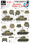 Star Decals 35-974 British Tanks in Italy #1 1/35