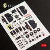 KELIK K48046 F-82 E/H TWIN MUSTANG INTERIOR 3D DECALS FOR MODELSVIT 1/48