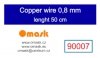 Omask 90007 Copper wire 0,8 mm lenght 50 cm