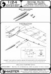 Master AM-24-021 Spitfire Mk.IXc - działka Hispano 20mm w osłonach (do modelu Airfix) 1/24