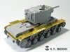 E.T. Model EA35-130 Russian KV-2 Heavy Tank Fenders For TRUMPETER 1/35