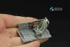Quinta Studio QD32197 P-47D Thunderbolt Bubbletop Early 3D-Printed coloured Interior on decal paper (Hasegawa) 1/32