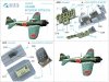 Quinta Studio QD48239 A6M2 Zero 3D-Printed & coloured Interior on decal paper (Eduard) 1/48
