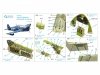 Quinta Studio QD32169 F6F-5N Hellcat 3D-Printed & coloured Interior on decal paper (Trumpeter) 1/32