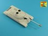 Aber 35L-236 Armament for T10 Heavy Tank 1x122 mm D-25TA, 1x12,7 cm Coaxial DShK (1:35)