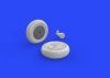 Eduard 632087 A6M5c Zero wheels HASEGAWA 1/32 