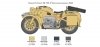 Italeri 7406 ZUNDAPP KS 750 with Sidecar 1/9