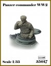 Ardennes Miniature 35017 WW2 PANZER COMMANDER 1/35