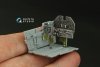 Quinta Studio QD32214 P-40M WarHawk 3D-Printed coloured Interior on decal paper (Trumpeter) 1/32