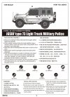 Trumpeter 05518 JGSDF type 73 Light Truck (Police) 1/35