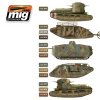 AMMO Mig 7111 WW I British and German Colors 6x17ml