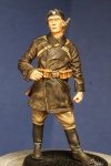 ToRo Model 35F126 Wrzesień 1939 - Żołnierz 10 Płk. Strzelców Konnych / September 1939 - Polish Soldier, 10 Mounted Rifle Reg.(mot) Figurine with decals / Two different heads included 1/35