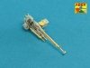 Aber 35L-118 Barrel for Russian 12,7mm heavy machine gun DShK, after WWII version (T-54/55; BTR-60APC) (1:35)