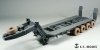 E.T. Model P35-119 US M747 Heavy Equipment Semi-Trailer Sagged wheels For Meng Kit 1/35