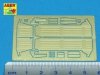 Aber 48007 Fenders for german tank destroyer Sd.Kfz. 138/2 Jagdpanzer 38(t) ''Hetzer'' (1:48)