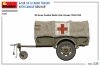 MiniArt 35443 G-518 US 1t CARGO TRAILER WITH CANVAS BEN HUR 1/35