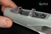 Quinta Studio QD+48487 F-4C Phantom II 3D-Printed & coloured Interior on decal paper (Academy) (with 3D-printed resin parts) 1/48