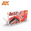 AK Interactive AK11685 3G RED & BLUE VEHICLE INTERIORS 6x17 ml