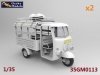 Gecko Models 35GM0113 60 - 70s Saigon Shuttle Motor-Tricycle Depot and a take break drive [2 kits In 1 box] 1/35