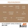 AK Interactive AK11340 Nº13 Desert Sand (FS30279) 17ml