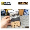 Liang 0004 Handprint & Shoeprint Airbrush Stencils