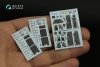 Quinta Studio QD48408 F-16D block 50 3D-Printed & coloured Interior on decal paper (Kinetic 2022 tool) 1/48