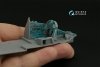 Quinta Studio QD48356 Mi-24D 3D-Printed & coloured Interior on decal paper (Trumpeter) 1/48