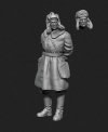Panzer Art FI35-128 Soviet tank officer in sheepskin coat No.1 1/35