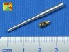 Aber 72L-21 Lufa 8,8cm KwK36 L/56 do późnego czołgu Tiger I / German tank barrel 8,8cm KwK 36 L/56 for (Late model) Tiger I 1/72