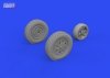 Eduard 672303 P-39Q wheels PRINT ARMA HOBBY 1/72
