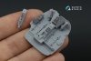 Quinta Studio QDS-48470 Ka-52 3D-Printed coloured Interior on decal paper (Zvezda) (Small version) 1/48