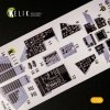 KELIK K32014 F-14D SUPER TOMCAT - INTERIOR 3D DECAL FOR TRUMPETER KIT 1/32