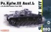 Dragon 6957 Pz.Kpfw.III Ausf.L s.Pz.Abt.502 Leningrad 1942 1/35