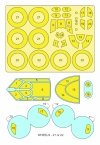 Omask 54071 I-16 type 5 mask (for Zvezda) 1/48