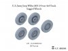 E.T. Model P35-156 U.S.Army Jeep Willys MB 1/4-ton 4x4 Truck Sagged Wheels 1/35