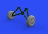 Eduard 648556 Tiger Moth wheels 1/48 AIRFIX
