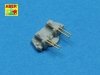 Aber 350L-21 Set of 20 pcs 40 mm Bofors Mk.1 barrels for US Navy ships (1:350)