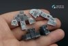 Quinta Studio QD+32228 Tornado Gr.4 3D-Printed & coloured Interior on decal paper (Italeri) (with 3D-printed resin parts) 1/32