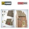 AMMO of Mig Jimenez 6510 How to Paint Brick Buildings. Colors & Weathering System Solution Book (Multilingual)