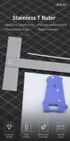 DSPIAE SST-01 Stainless Steel T-Ruler