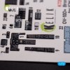 KELIK K72081 OV-10D+ Bronco interior 3D decals for ICM kit 1/72