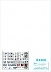 Star Decals 35-C1335 Tiger I. sPzAbt 502 # 3. Early / Mid production Tigers 1944-45. 1/35
