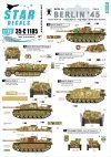Star Decals 35-C1185 Berlin # 4 1/35