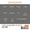 AK Interactive AK11882 HAVE GLASS GREY FS 36170 – AIR 17 ml