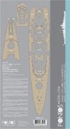Pontos 35007WD1 DKM Tirpitz Wooden Deck set (1:350)