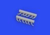 Eduard 672286 Fw 190D exhaust stacks PRINT IBG 1/72
