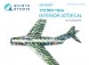 Quinta Studio QD32057 MiG-15bis 3D-Printed & coloured Interior on decal paper (for Trumpeter kit) 1/32